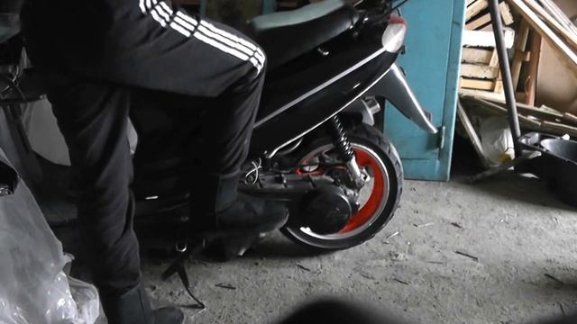 СКУТЕР 150 КУБОВ (FIERY) запуск зимой смотреть онлайн