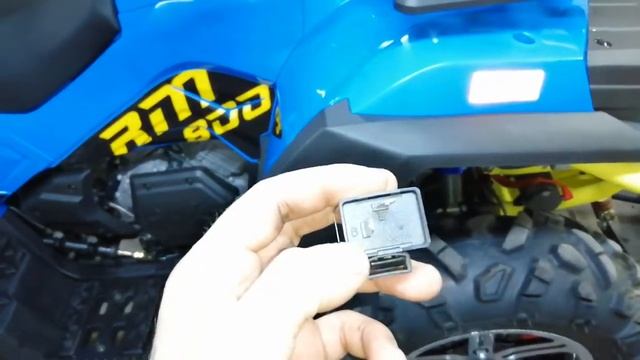 Установка снегоотвал на РМ 800 DUO. смотреть онлайн