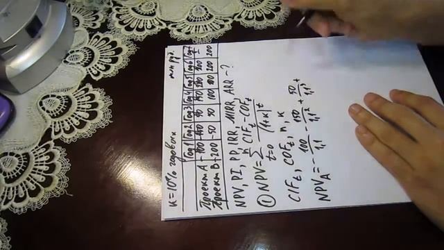 Оценка инвестиций: задача (часть 1) смотреть онлайн