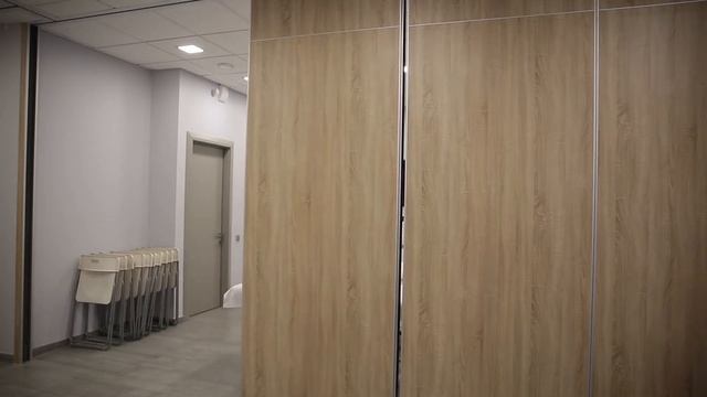 Раздвижная стена NORMA. Медицинское учреждение смотреть онлайн