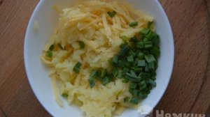 Чуду с картофелем сыром и зеленью