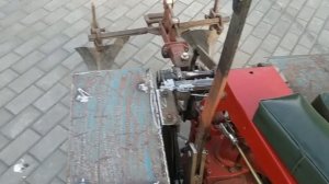 Трёх колесный адаптер для мотоблока МТЗ