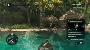 Assassin's Creed IV: Black Flag Long Bay карта сокровищ