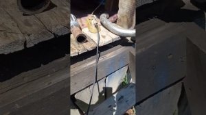 Замена гофры на патрубке глушителя , на Чери Бонус А13 , обзор...