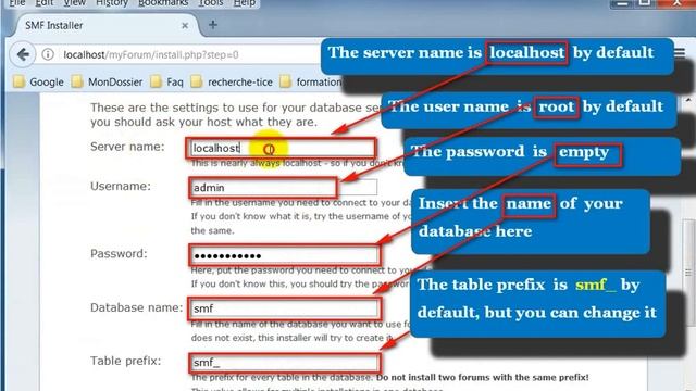 Create Simple Machine Forum