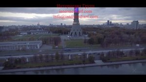Реклама на медиафасаде "Останкинская башня"