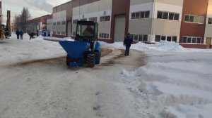 Митракс МП 635. Пескоразбрасыватель горизонтальный