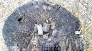 Результат поиска на Волге с металлоискателем.