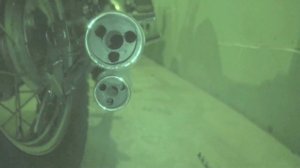 Lifan LF-250b улучшение звука выхлопа, путем сверления перегородок