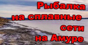 Рыбалка на Амуре сплавной сетью
