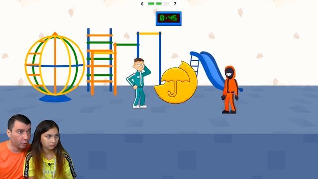 КАК УБИТЬ КАЛЬМАРА? ? ИГРА в КАЛЬМАРА История выживания - SQUID GAME Survival Story Валеришка