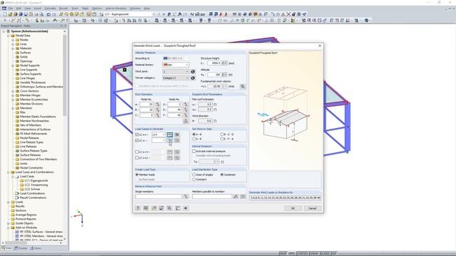 [EN] KB 000675 | Ветровая нагрузка на плоскую кровлю, использованная у двускатной кровли смотреть онлайн