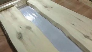 Подготовка столешницы под заливку смолы