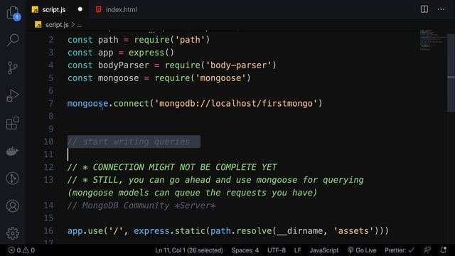 MongoDB + Mongoose + Node.js Crash Course | CRUD And Fundamentals Of MongoDB