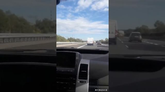 Тест  Toyota Prius на розхід газу по трасі.