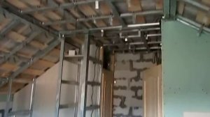 Потолок в мансарде. Профиль для гипсокартона