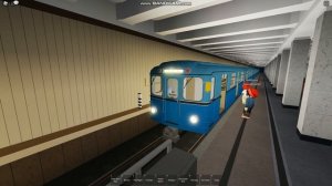 Играем в automatic moscow metro ROBLOX #5