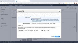 16. AWS DynamoDB: Enable and Configure TTL Feature