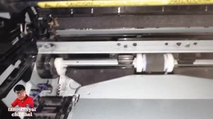 Canon F166400 อาการพิมพ์ออกมาแล้วกระดาษเป็นสีดำทั้งหน้า/tanoilanyaichannel