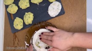 Ленивые пирожки с картошкой и зеленью// КАЗАКША Рецепт #пирожки #пирожкискартошкой