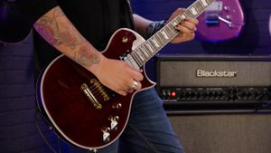 ESP LTD Eclipse EC-1000T CTM! -A  Fishman Loaded, Flamed Top, Full Thickness BEAST Of A Guitar!
