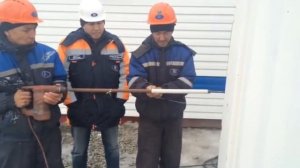 Механизированный замер провода ПНСВ для прогрева бетона  BI Village Comfort 3 оч  26 03 2016