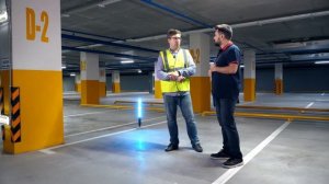 Дымовые испытания на первом реализованном в России проекте струйной вентиляции подземной парковки.