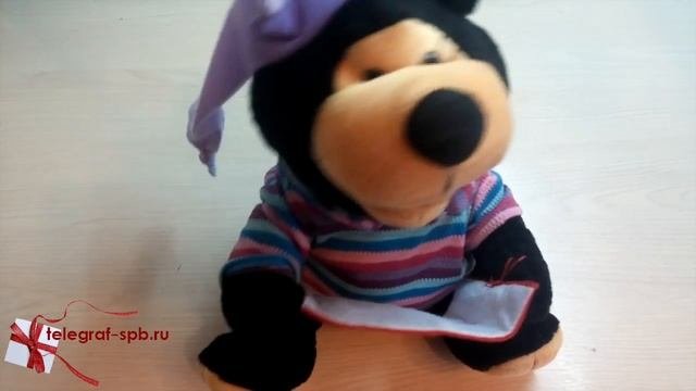 Игрушка-повторюшка - Мишка-болтунишка (рассказывает сказки)