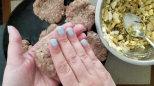 Зразы с капустой и яйцом. Готовим в Америке.