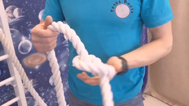 Как правильно вязать узлы и закреплять аксессуары (кольца, канат, верёвочную лестницу). смотреть онлайн