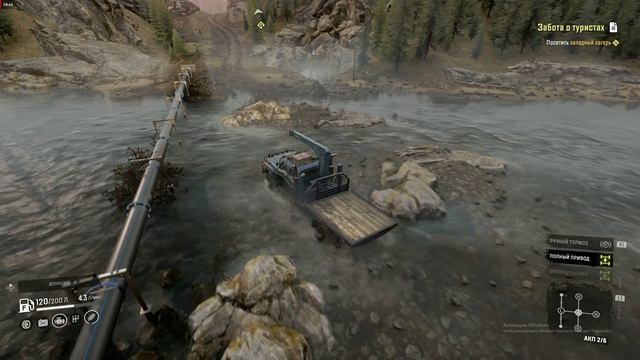 SnowRunner Season 9 Река Олбани e.12 смотреть онлайн