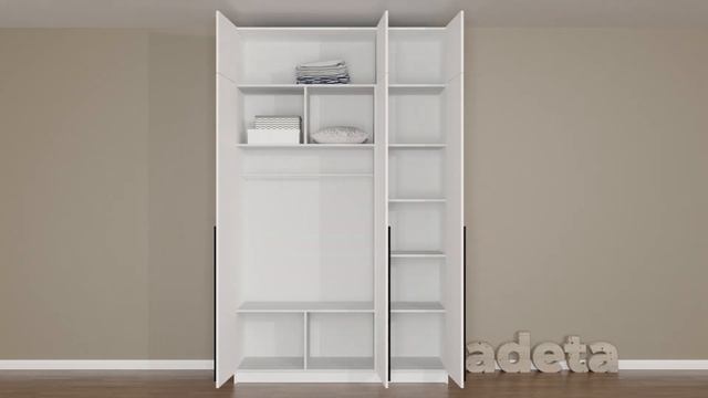Распашной шкаф Пакс Форсанд 30 white ИКЕА (IKEA)