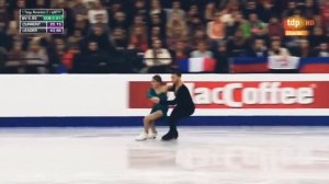 Dive- Ice Skating Gabriella Papadakis and Guillaume Cizeron