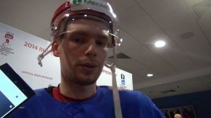 Евгений Кузнецов после матча со Швейцарией (5:0)