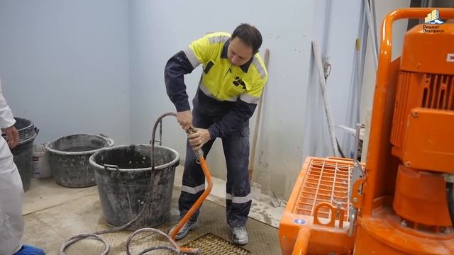 Практика работы со штукатурной станцией. Советы специалиста компании Кнауф смотреть онлайн