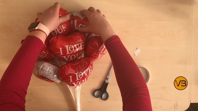 Букет из воздушных шаров ?Упаковка букета ?Мастер Класс ?VkusBuKi