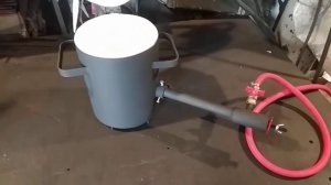 Печь плавильная газовая