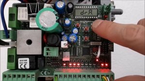 Reset of BIOS1 24V, motor type selection