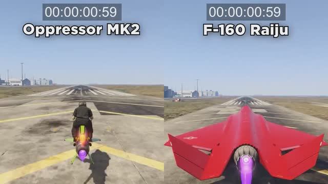 ГТА 5 ONLINE OPPRESSOR MK2 против RAIJU.
#GTA6 #новости #видеоигры #ГТА5