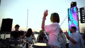 Miss Monique - Live @ Sunset on a SVET Boat 4K [Progressive House_ Melodic Techno DJ Mix]