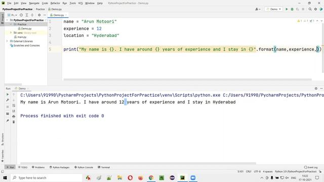 Formatting Print statements in Python (Python Tutorial - Part 15) смотреть онлайн
