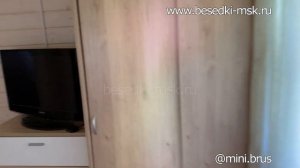 Дом из мини-бруса спустя 2 года. Обзор снаружи всех трещин