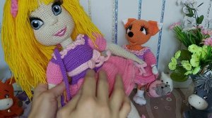 Новые игрушки, пряжа для хомяка