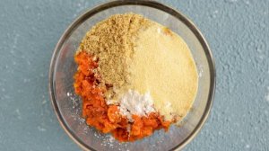 Котлеты из тыквы и моркови