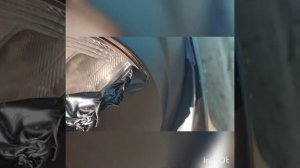 Как отклеивается жидкая резина , Тюнинг фар на Авео т-300