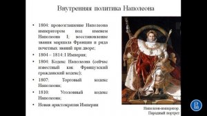 Франция после Революции. Наполеон Бонапарт