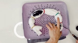 ice-dye tie-dye  тай-дай ледяная техника кастомизация футболки.