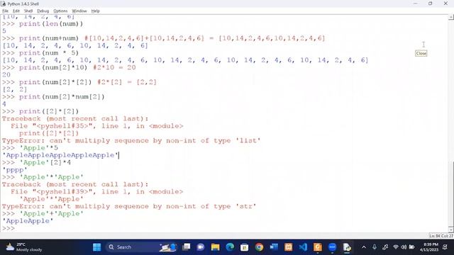 Python Class 10 LIST (Tamil) - for AL Students