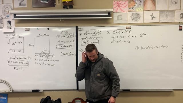 Algebra 1: 4-6 multiplying polynomials смотреть онлайн