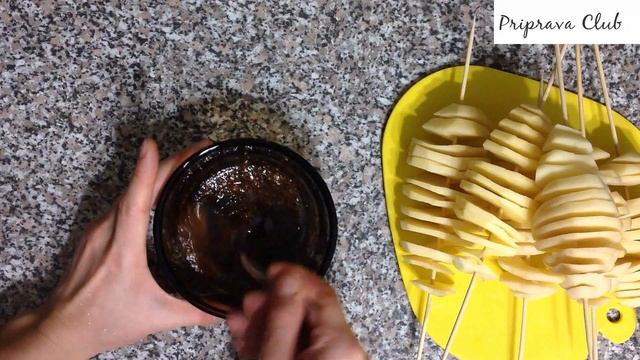 Картошка спиралькой в духовке